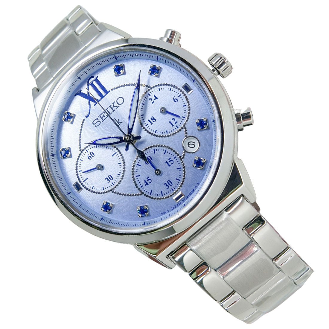 Seiko Lukia Womens SRWZ65P1 SRWZ65 SRWZ65P Quartz Chronograph Watch -Seiko