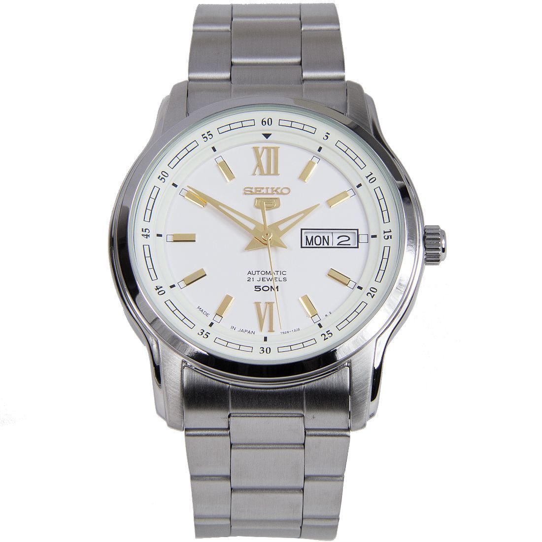 Seiko Made in Japan Automatic Watch SNKP15 SNKP15J1 SNKP15J -Seiko