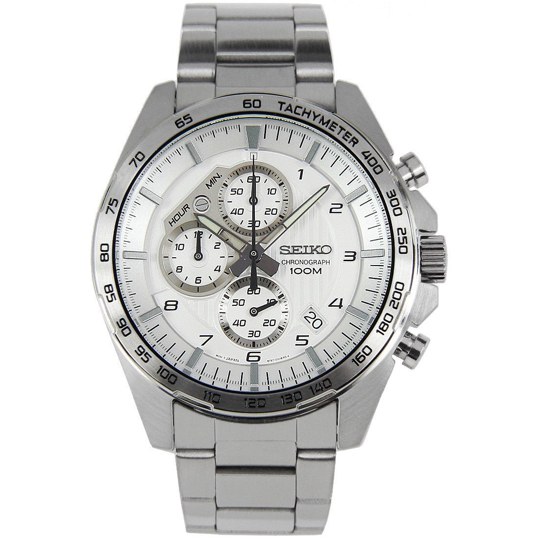 Seiko Mens Quartz SSB317P1 SSB317 SSB317P Chronograph Watch -Seiko