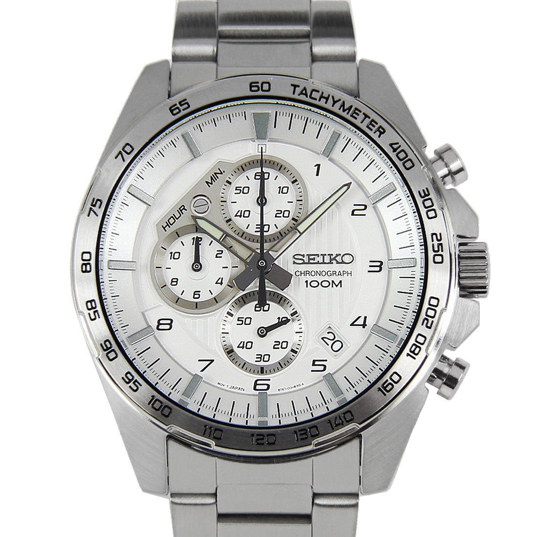 Seiko Mens Quartz SSB317P1 SSB317 SSB317P Chronograph Watch -Seiko