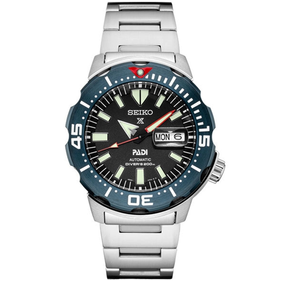 Seiko Monster SRPE27J1 SRPE27 SRPE27J Prospex PADI Watch -Seiko