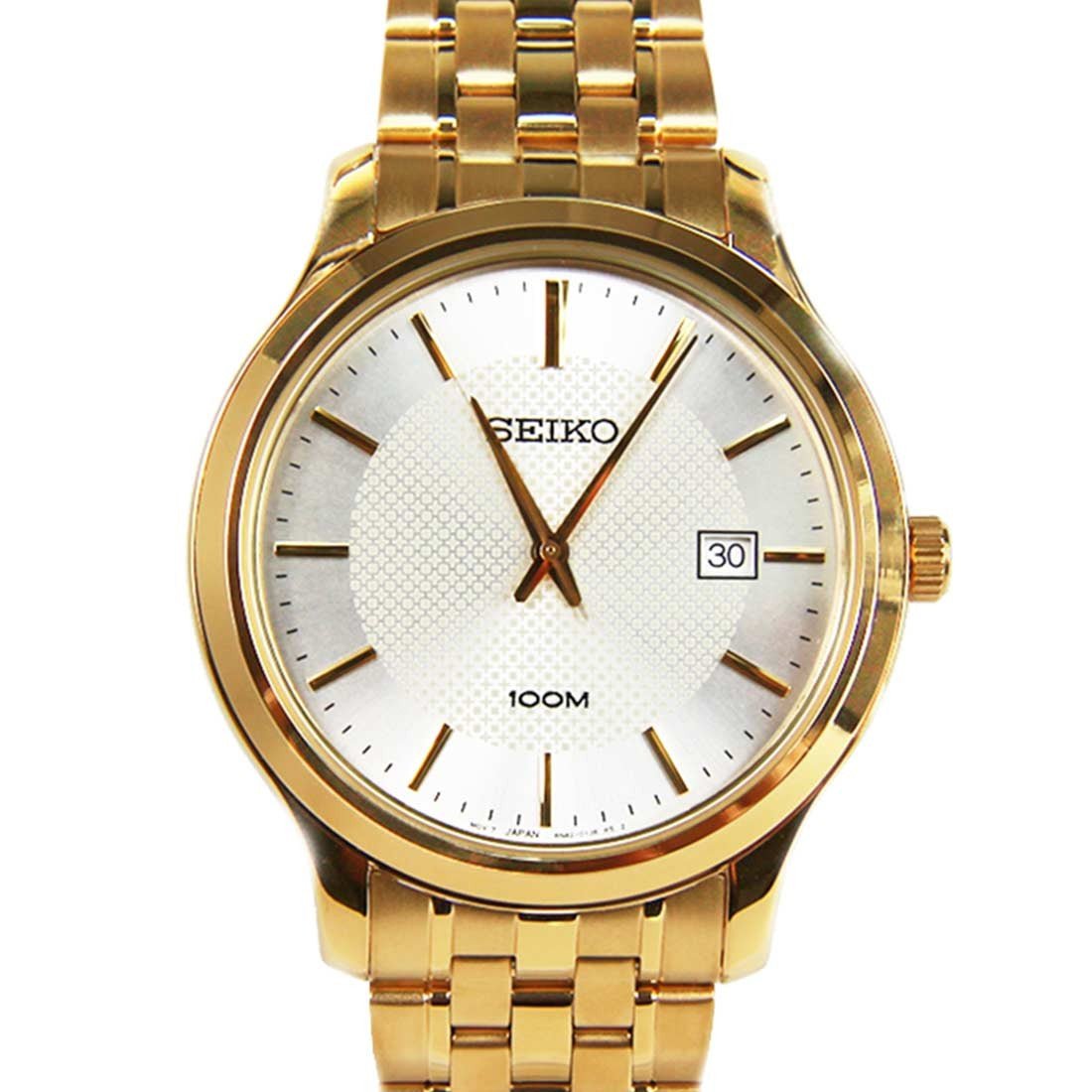Seiko Neo Gold Quartz SUR296P1 SUR296 SUR296P Watch -Seiko