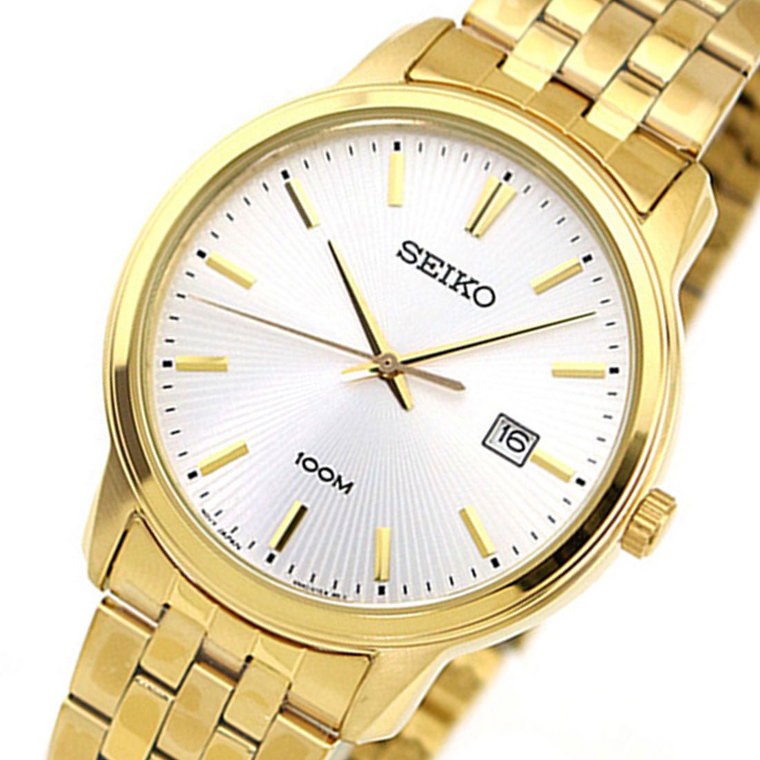 Seiko Neo Gold SUR264P1 SUR264 SUR264P Mens Dress Watch -Seiko