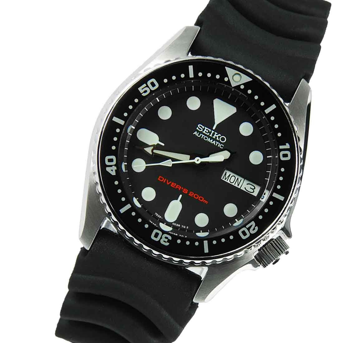 Seiko Popular Rubber Diving Watch SKX013K1 SKX013 SKX013K -Seiko