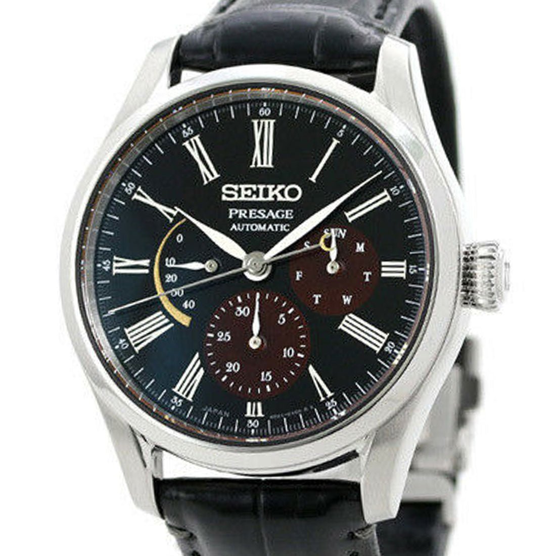 Seiko Presage Automatic Urushi Byakudan-nuri JDM Watch SARW045 -Seiko