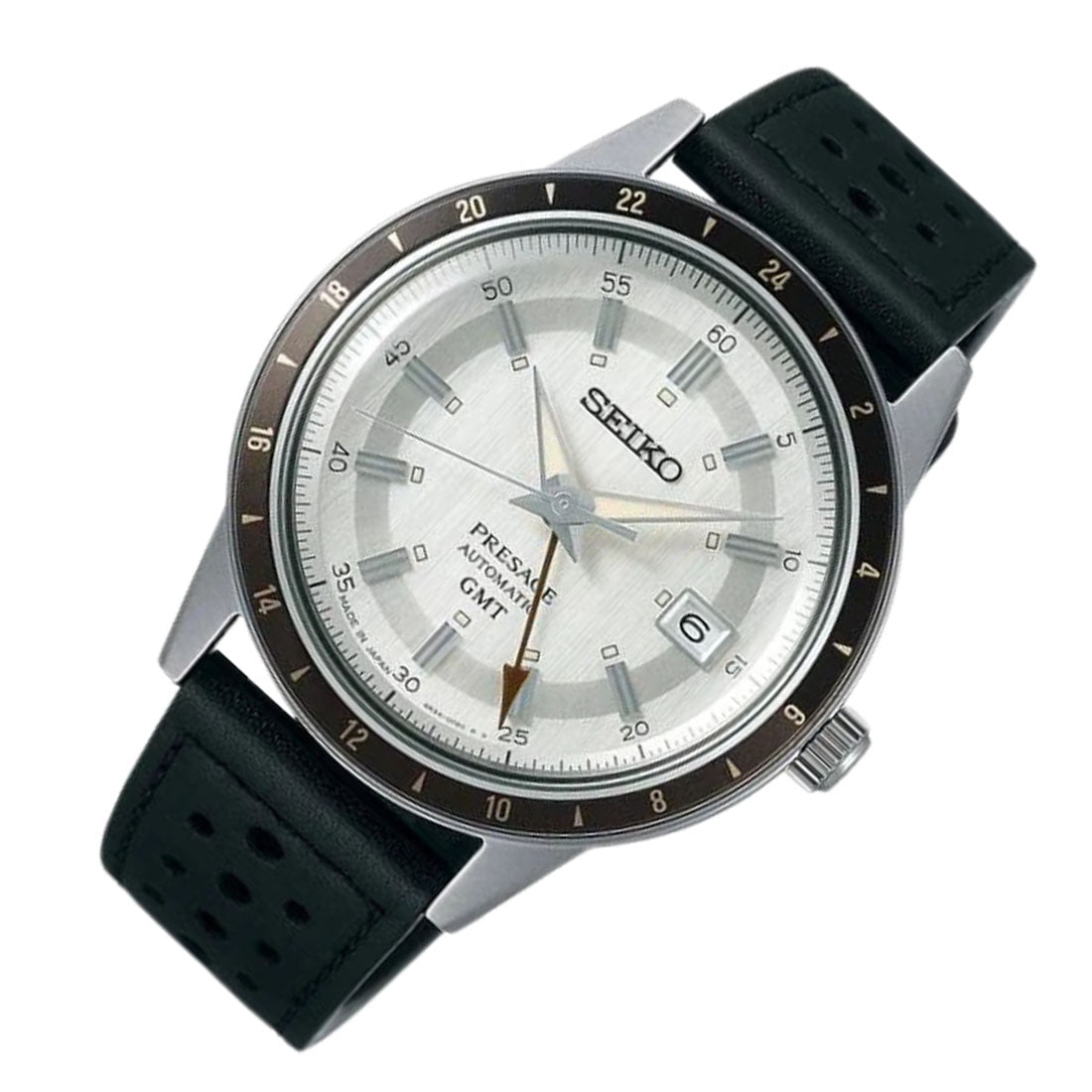 Seiko Presage Style 60's GMT Mechanical Watch SSK011J1 SSK011J SSK011 -Seiko