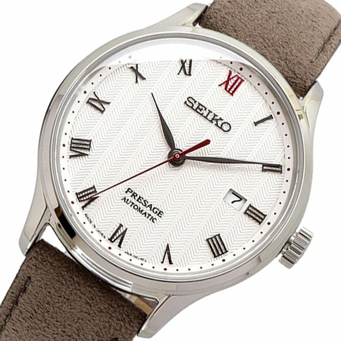 Seiko Presage Zen Garden SRPG25J1 SRPG25 SRPG25J Leather Mens Watch -Seiko