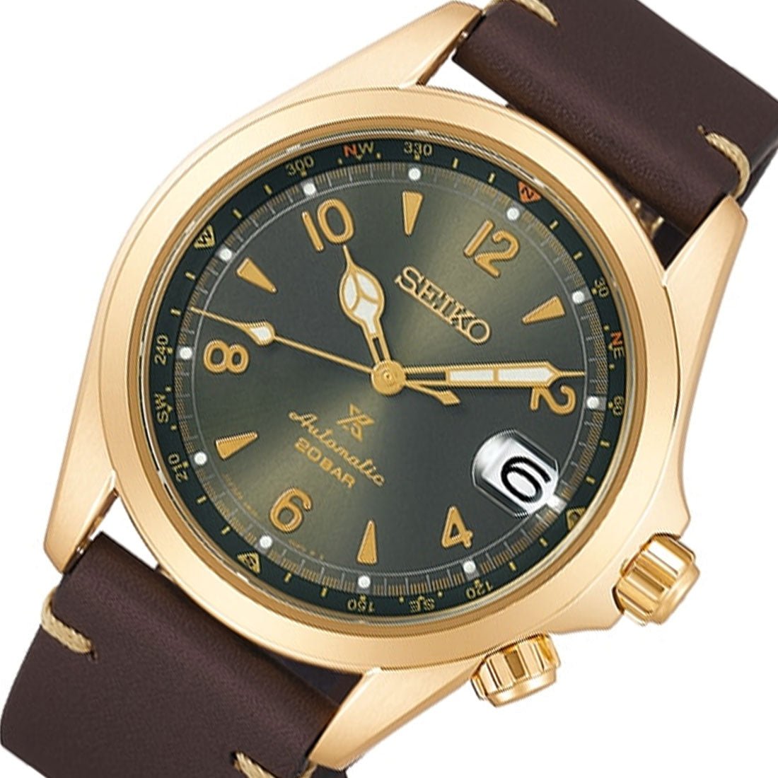 Seiko Prospex Alpinist Mechanical Green Dial JDM Watch SBDC136 -Seiko