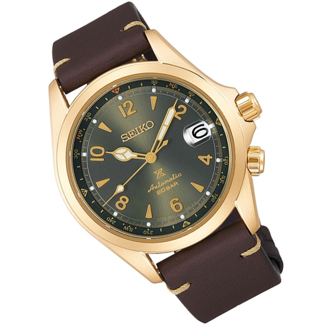 Seiko Prospex Alpinist Mechanical Green Dial JDM Watch SBDC136 -Seiko