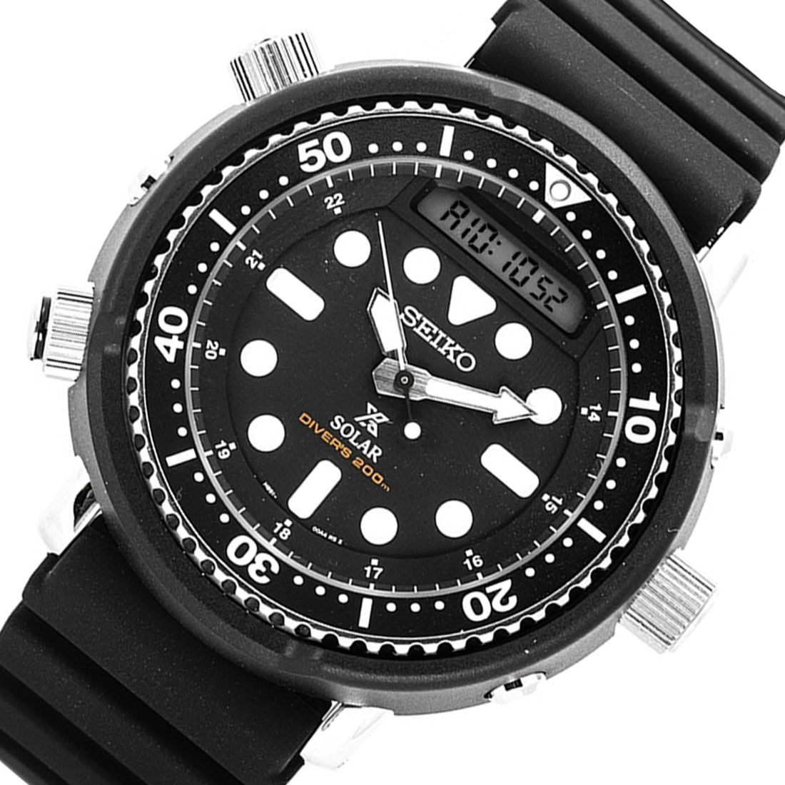 Seiko Prospex Arnie Solar Divers Watch SNJ025 SNJ025P SNJ025P1 -Seiko