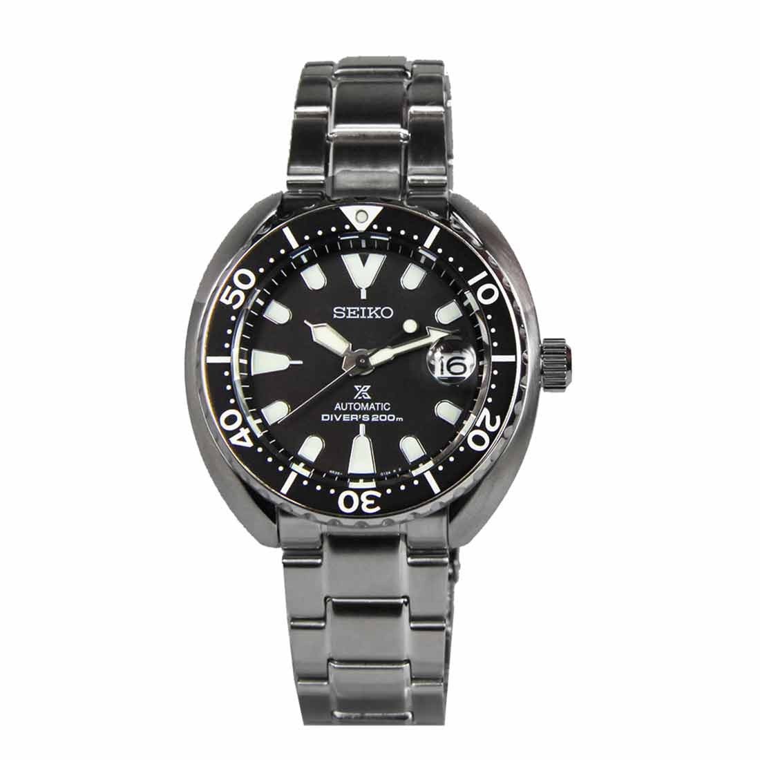Seiko Prospex Automatic Mini Turtle Divers Watch SRPC35 SRPC35K1 -Seiko