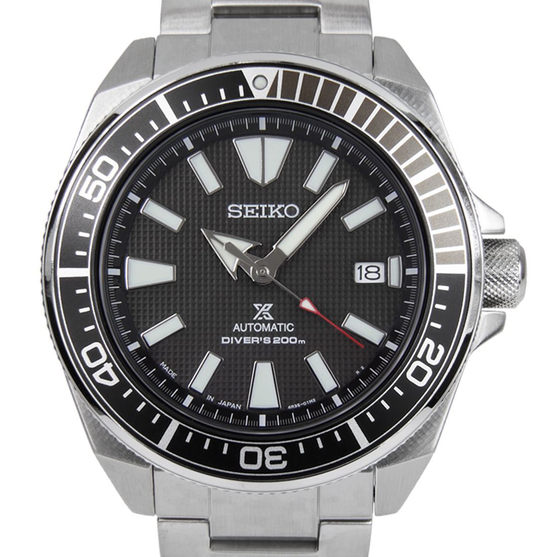 Seiko Prospex Black Grey Bezel SRPB51J1 SRPB51 Diving Watch -Seiko
