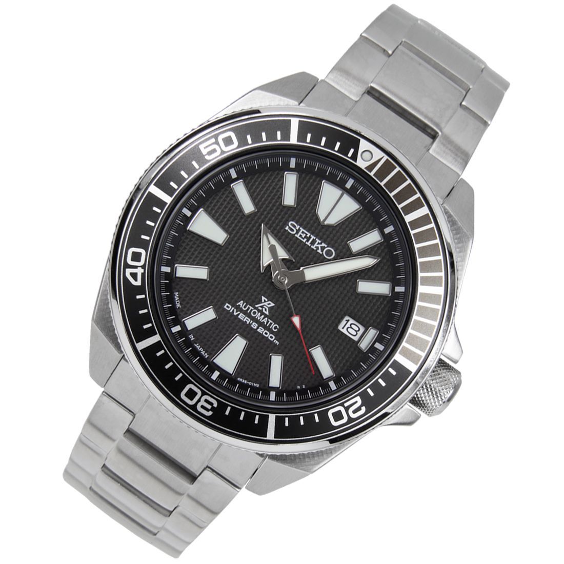Seiko Prospex Black Grey Bezel SRPB51J1 SRPB51 Diving Watch -Seiko
