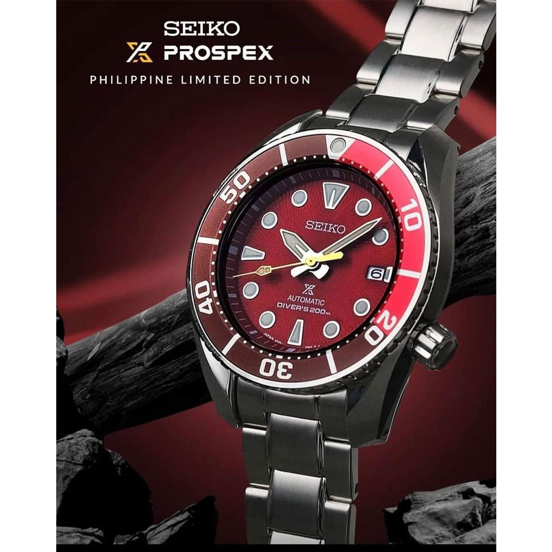 Seiko Prospex Eagle Philippines Limited Edition 2022 Sumo Diver Watch SPB345 SPB345J1 SPB345J -Seiko