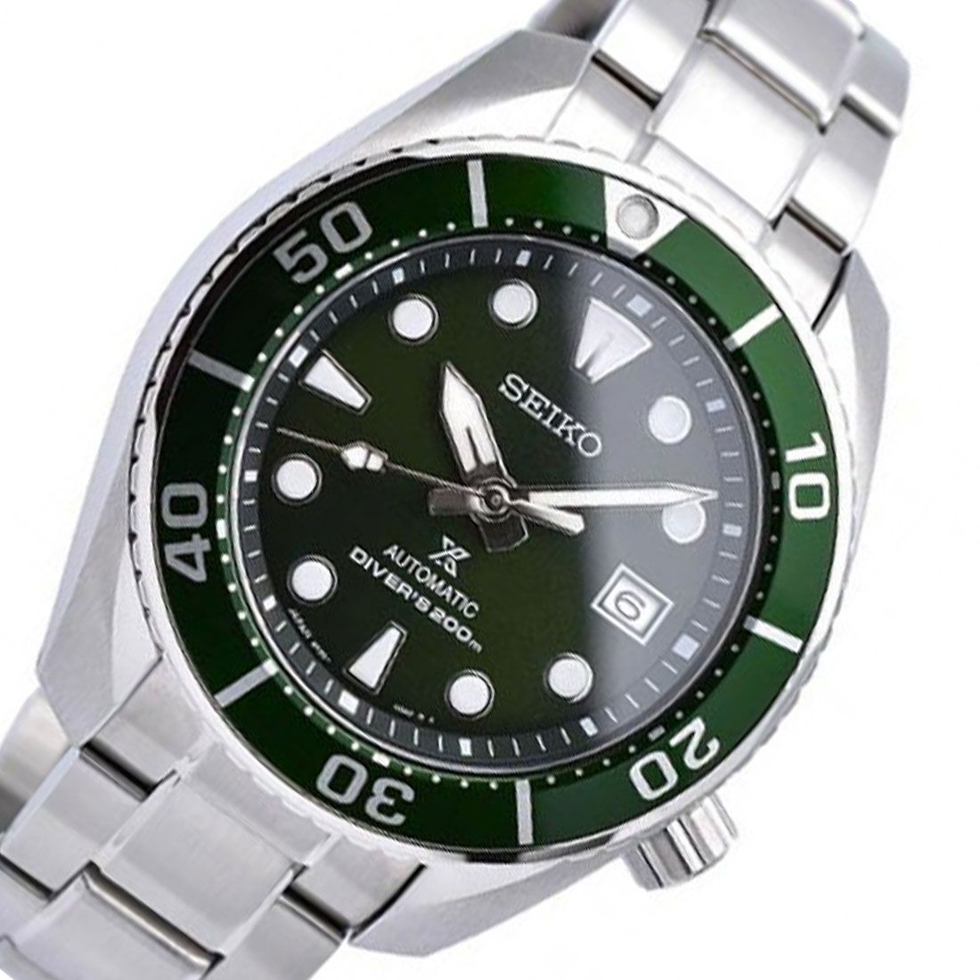 Seiko Prospex Green SUMO 3rd Gen Divers Watch SPB103 SPB103J1 -Seiko