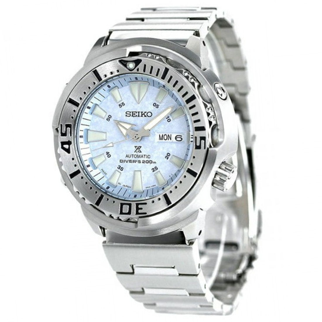 Seiko Prospex JDM Baby Tuna Ice Frost SBDY053 SBDY053J1 SBDY053J Limited Edition Watch -Seiko
