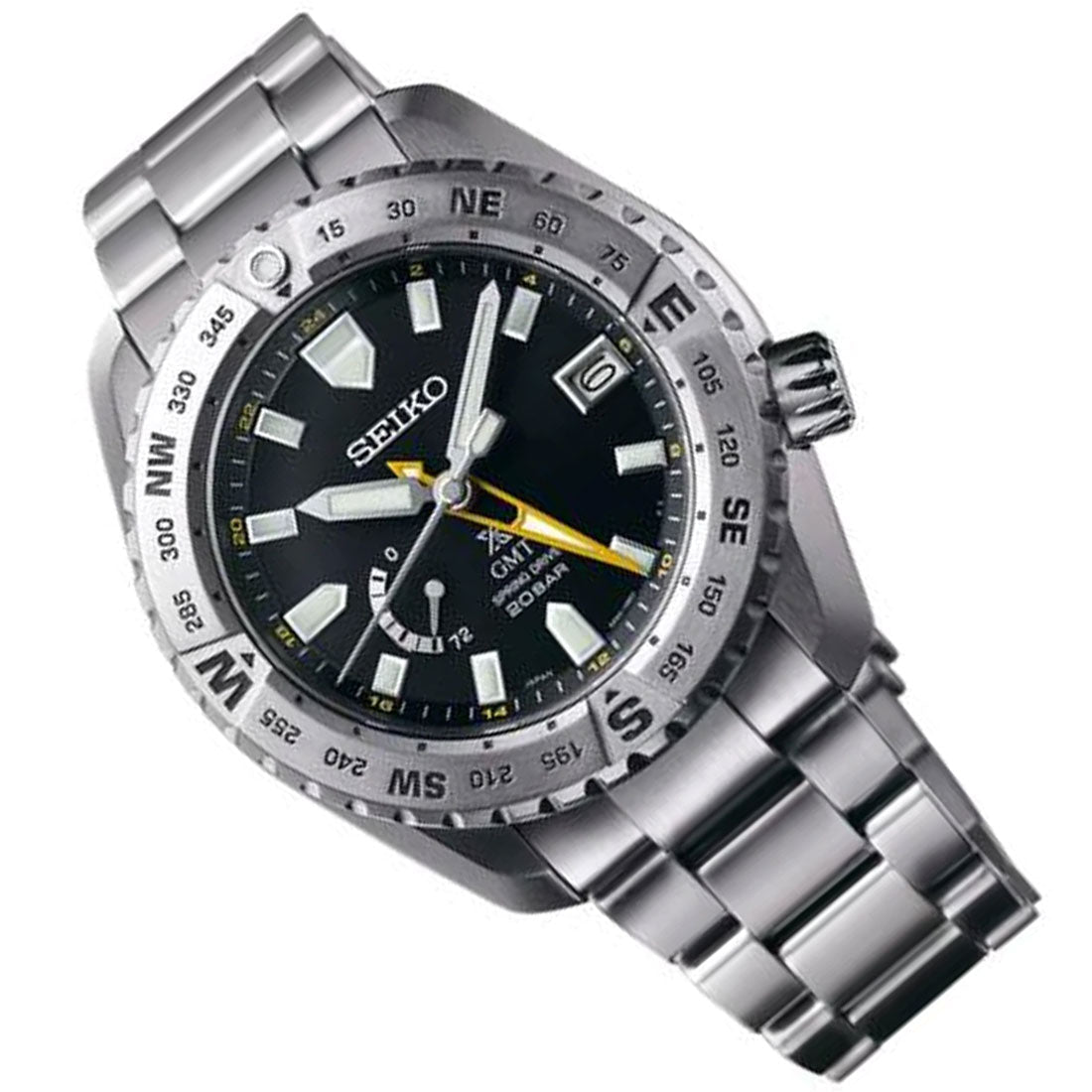 Seiko Prospex LX Line GMT Spring Drive Watch SNR025 SNR025J1 -Seiko