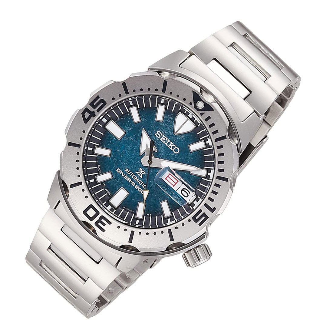 Seiko Prospex Monster "Save the Ocean Pengu" JDM Special Edition Watch SBDY115 -Seiko