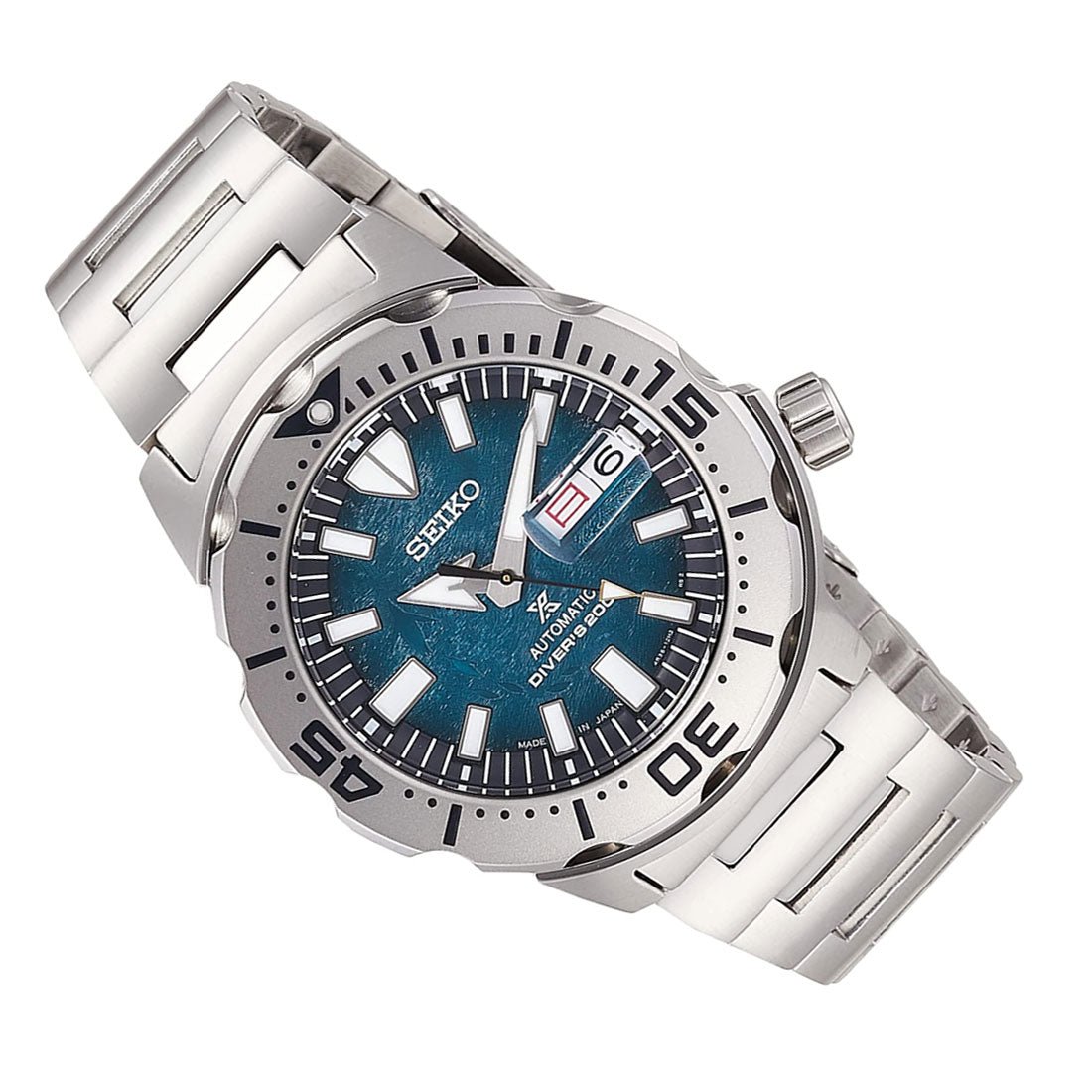 Seiko Prospex Monster "Save the Ocean Pengu" JDM Special Edition Watch SBDY115 -Seiko