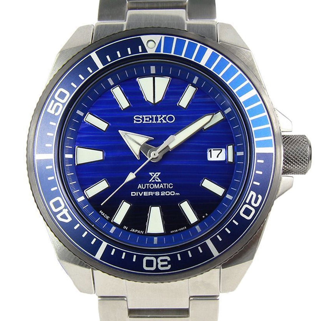 Seiko Prospex Save the Ocean Samurai Japan Watch SBDY019 -Seiko