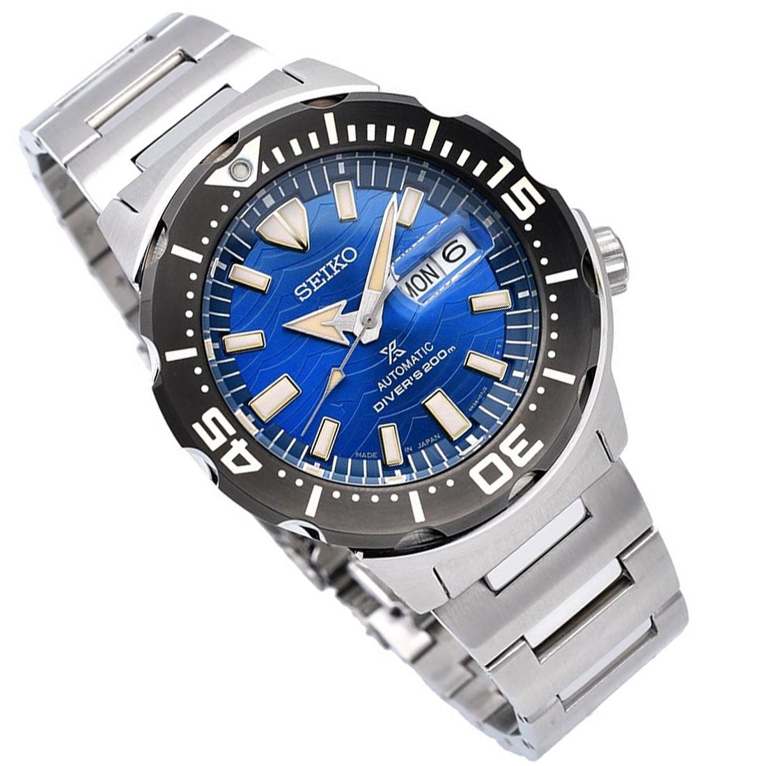 Seiko Prospex SBDY045 Monster JDM Save the Ocean Gents Watch -Seiko