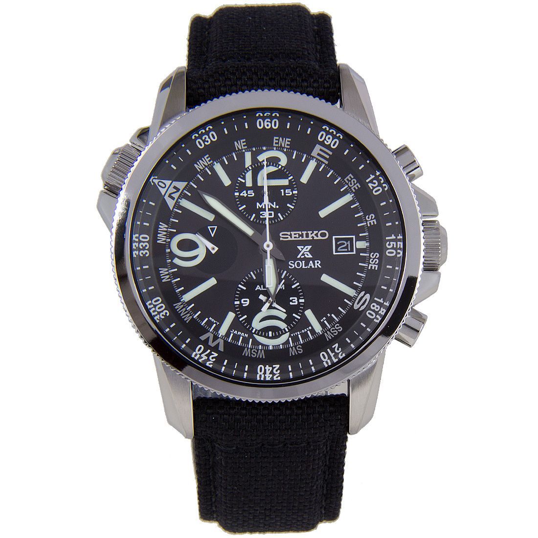 Seiko Prospex Solar Chronograph Watch SSC293P2 SSC293 -Seiko