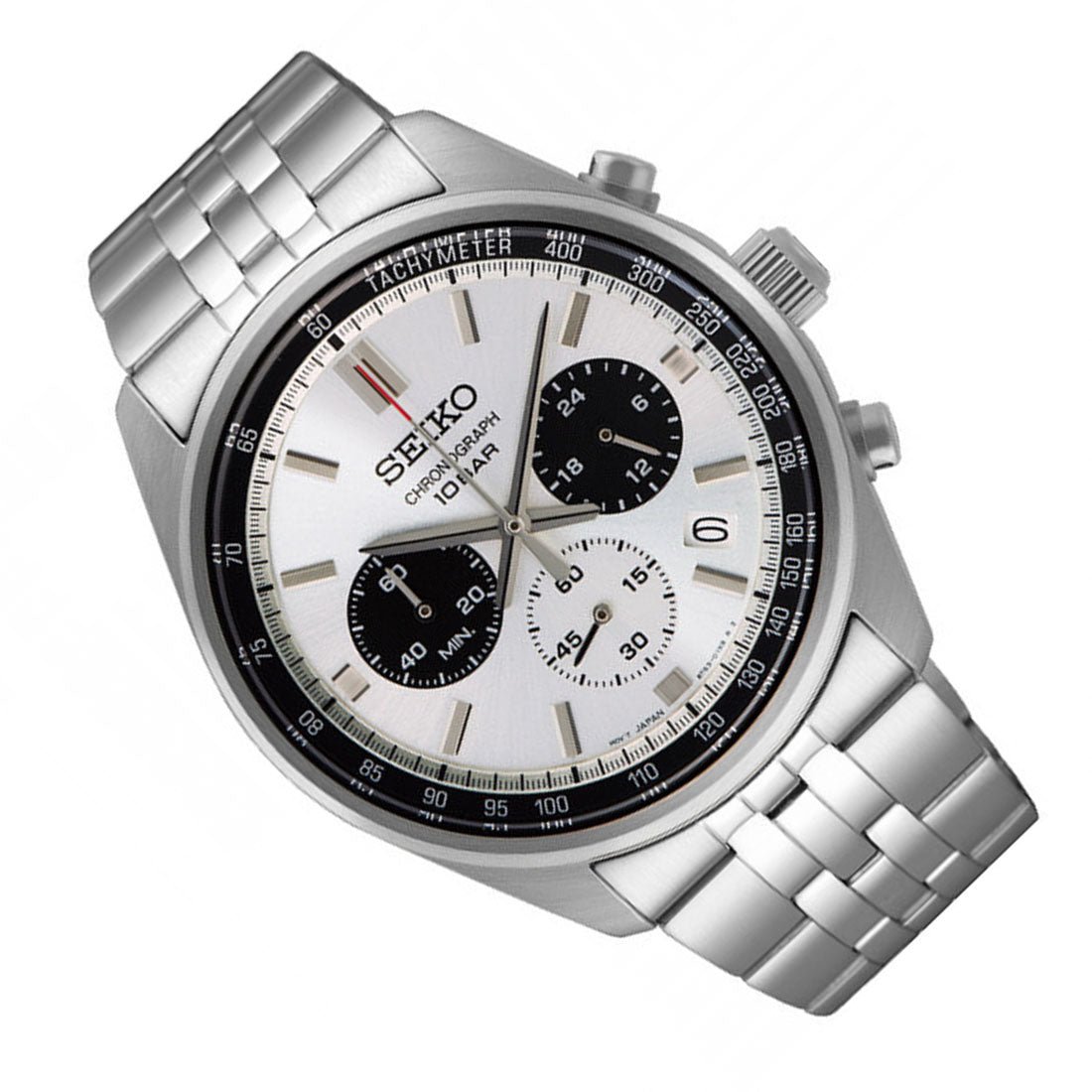 Seiko Quartz Chronograph SSB425P1 SSB425 SSB425P Analog Gents Watch -Seiko