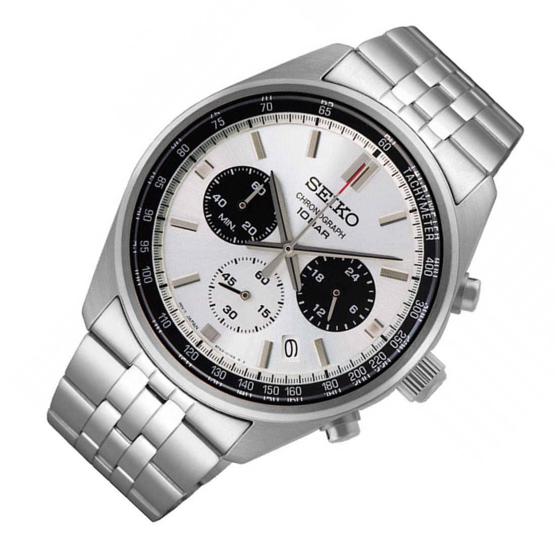 Seiko Quartz Chronograph SSB425P1 SSB425 SSB425P Analog Gents Watch -Seiko