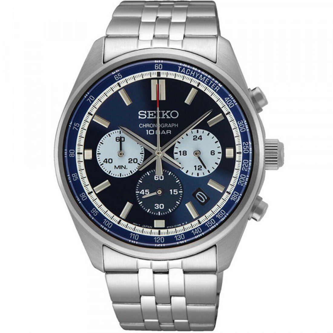 Seiko Quartz Chronograph SSB427P1 SSB427 SSB427P Analog Gents Watch -Seiko