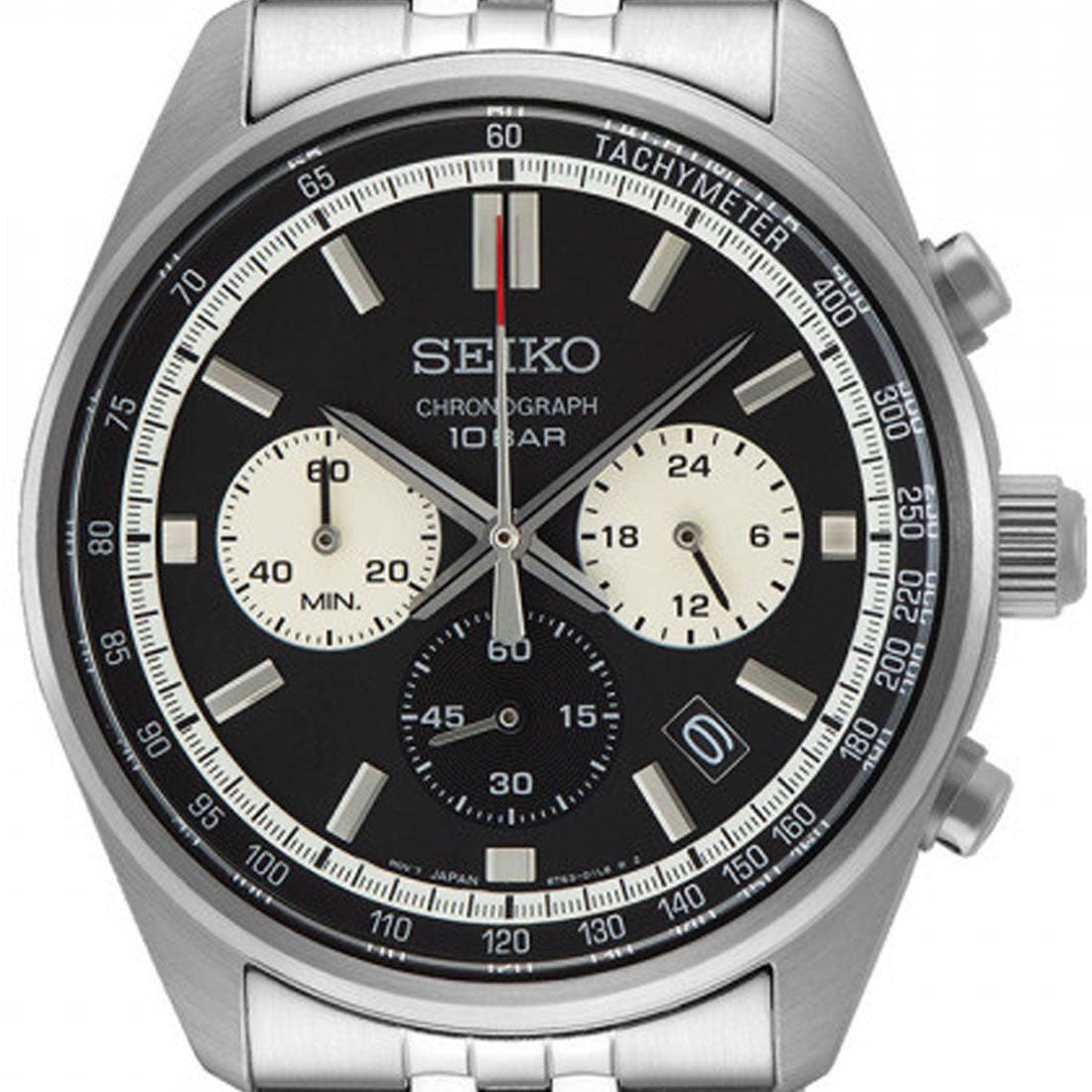 Seiko Quartz Chronograph SSB429P1 SSB429 SSB429P Analog Gents Watch -Seiko