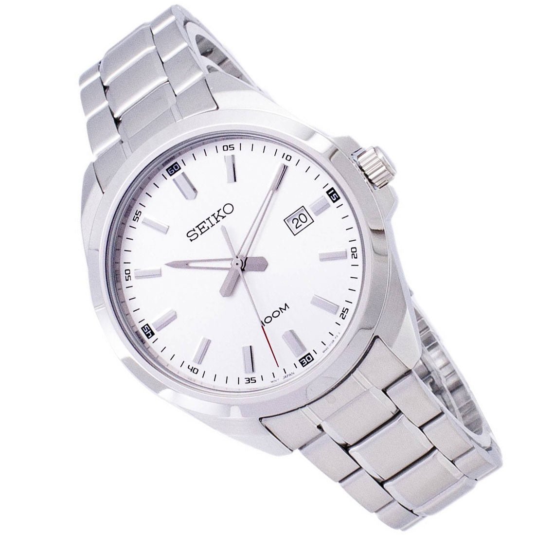 Seiko Quartz SUR273P1 SUR273 SUR273P Classic Stainless Steel Watch -Seiko