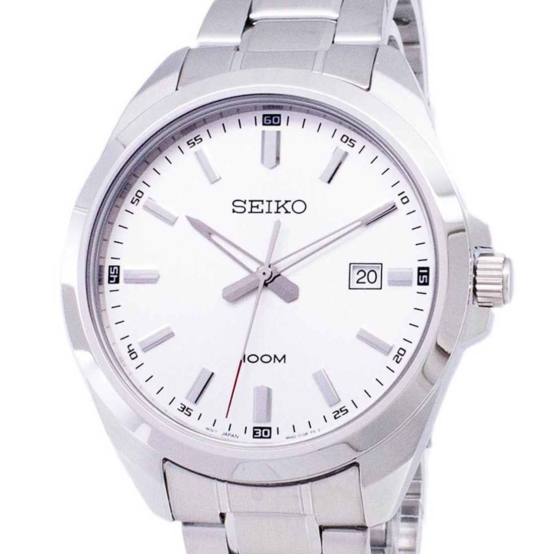 Seiko Quartz SUR273P1 SUR273 SUR273P Classic Stainless Steel Watch -Seiko