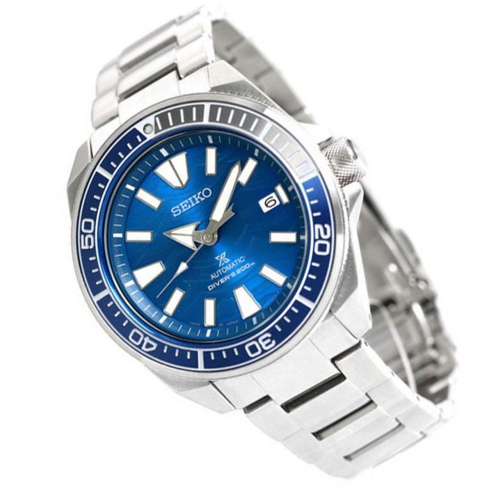 Seiko SBDY029 Prospex Blue Dial Save the Ocean Diving Watch -Seiko