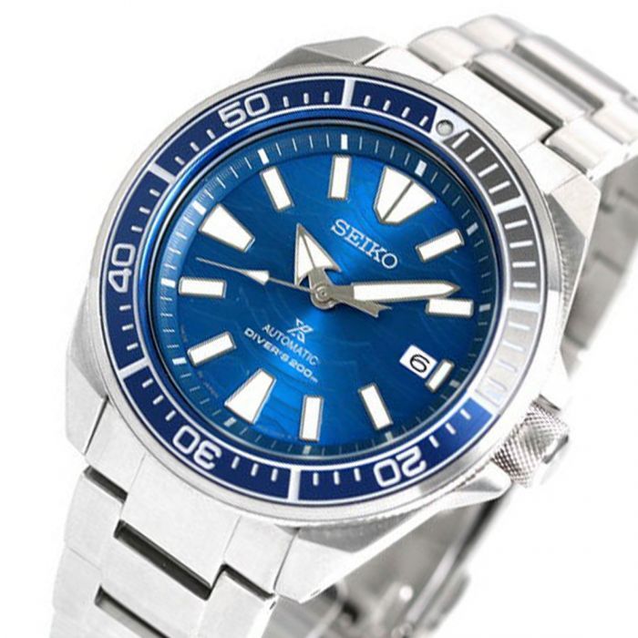Seiko SBDY029 Prospex Blue Dial Save the Ocean Diving Watch -Seiko