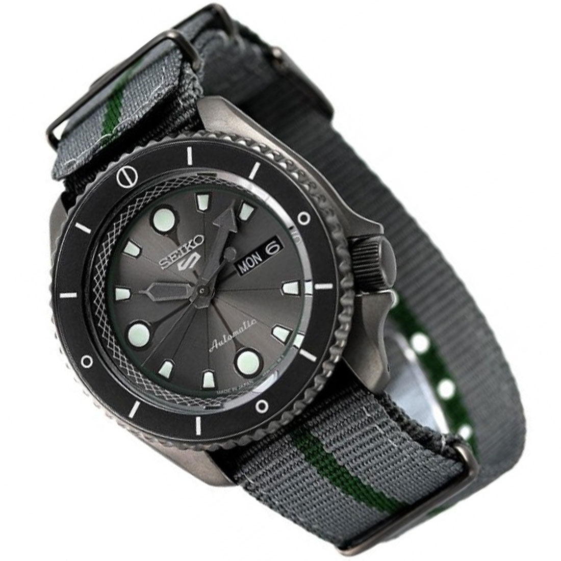 Seiko Shikamaru SRPF75K1 SRPF75 SRPF75K Limited Edition Naruto Sports Watch -Seiko