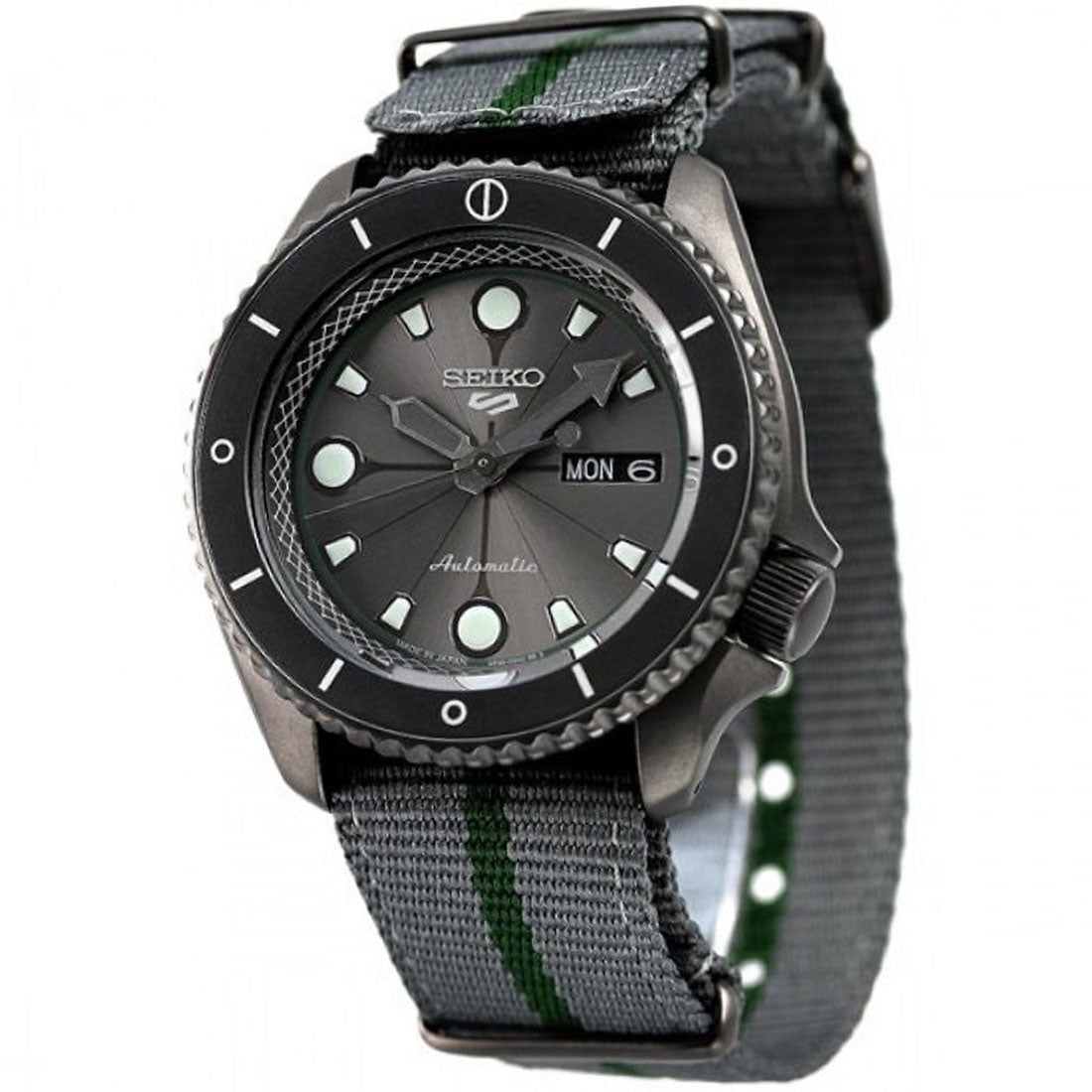 Seiko Shikamaru SRPF75K1 SRPF75 SRPF75K Limited Edition Naruto Sports Watch -Seiko