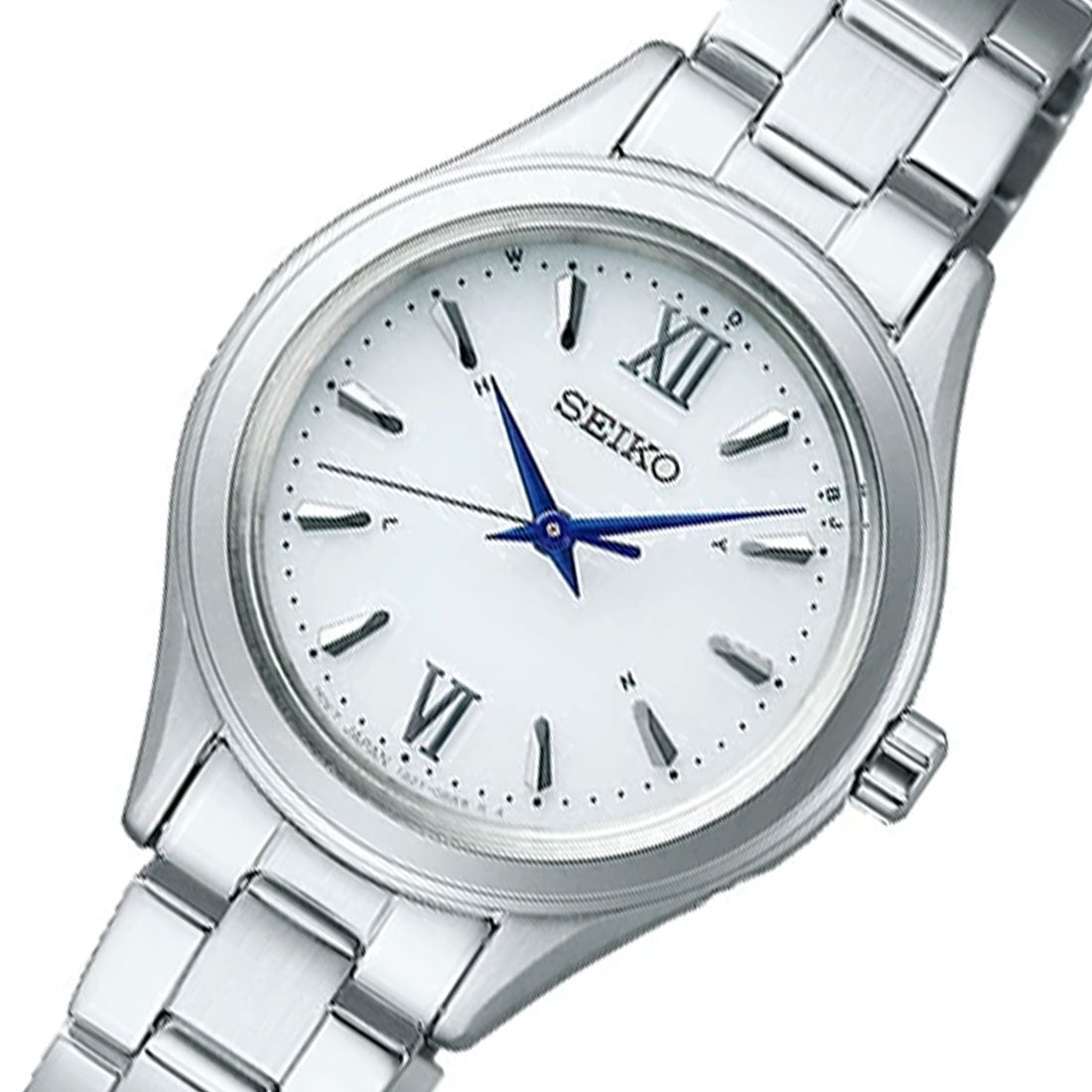 Seiko Solar Selection White Dial Women JDM Watch SWFH109 -Seiko