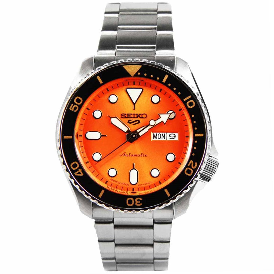 Seiko Sports Orange Dial SRPD59K1 SRPD59 SRPD59K Automatic Watch -Seiko