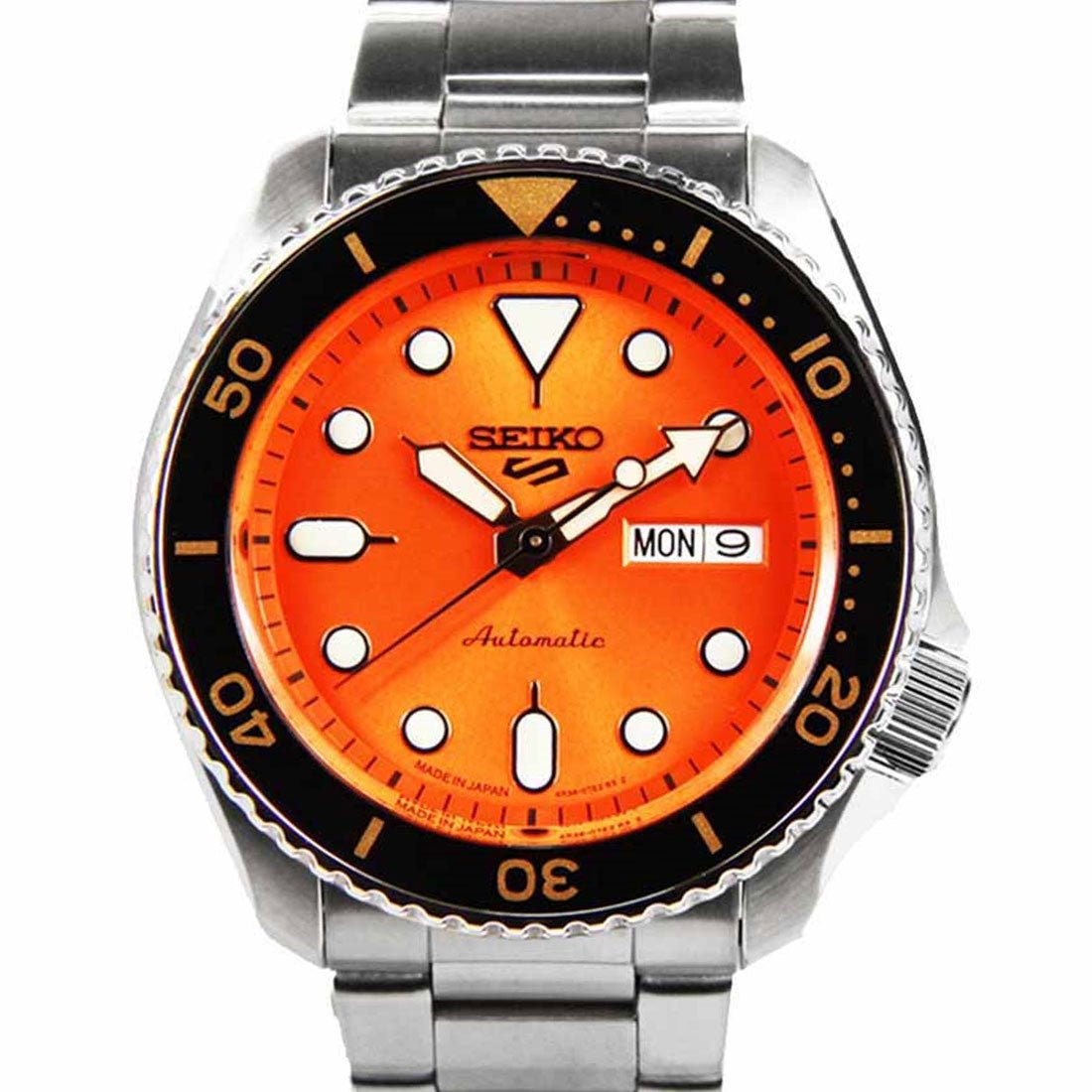 Seiko Sports Orange Dial SRPD59K1 SRPD59 SRPD59K Automatic Watch -Seiko