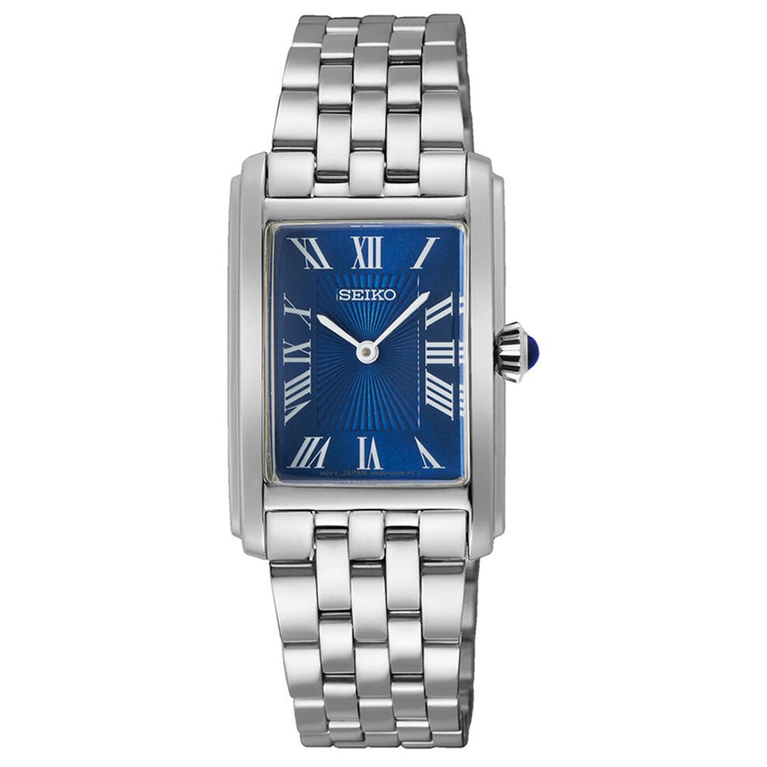 Seiko SWR085P1 SWR085P SWR085 Classic Blue Quartz Analog Watch -Seiko