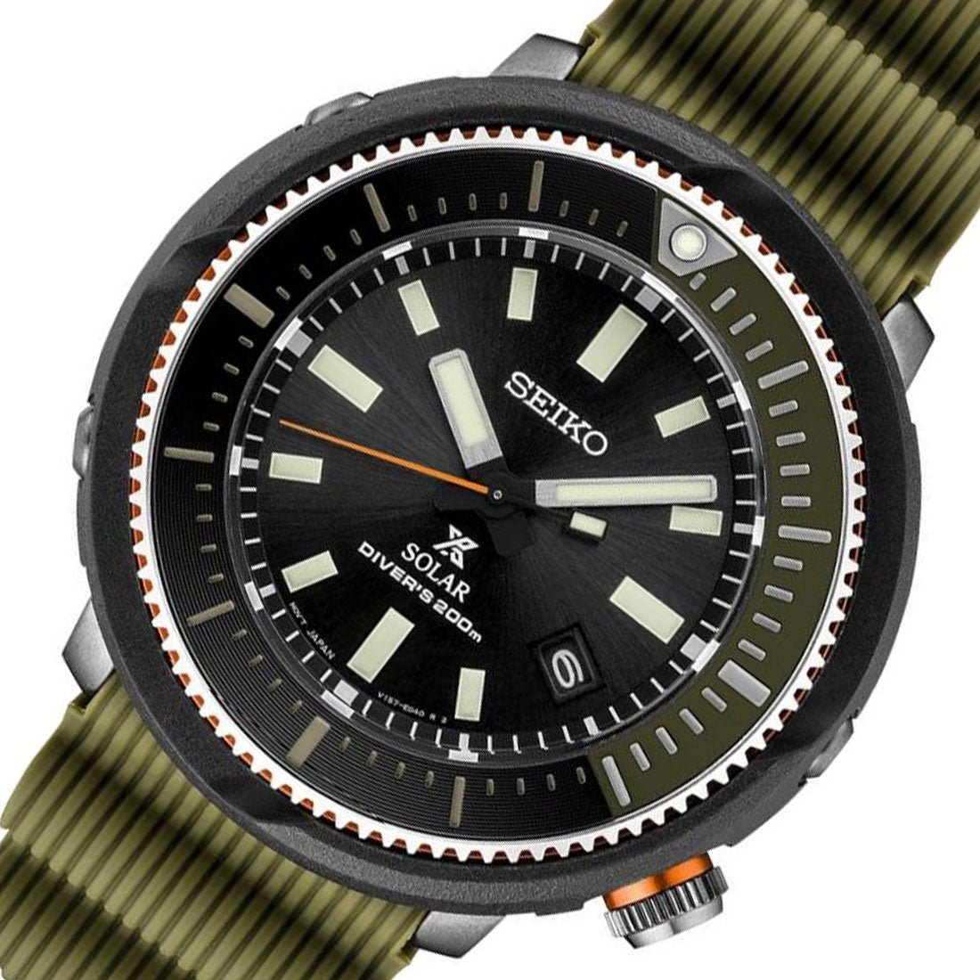 Seiko Tuna Prospex Street Series SNE547P1 SNE547 SNE547P Solar Divers Watch -Seiko