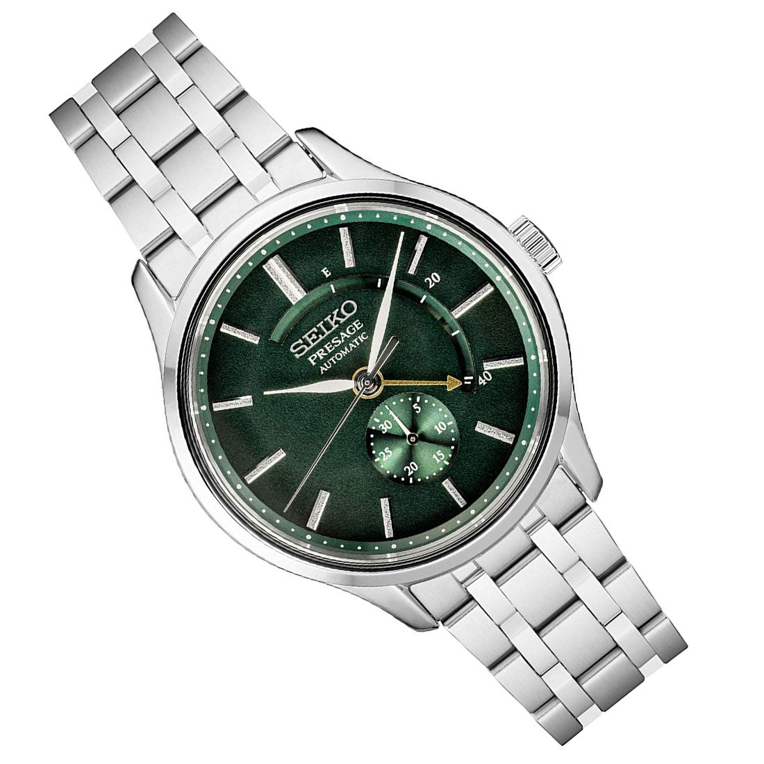 Seiko Zen Garden Presage SSA397 SSA397J1 SSA397J Green Dial Watch -Seiko