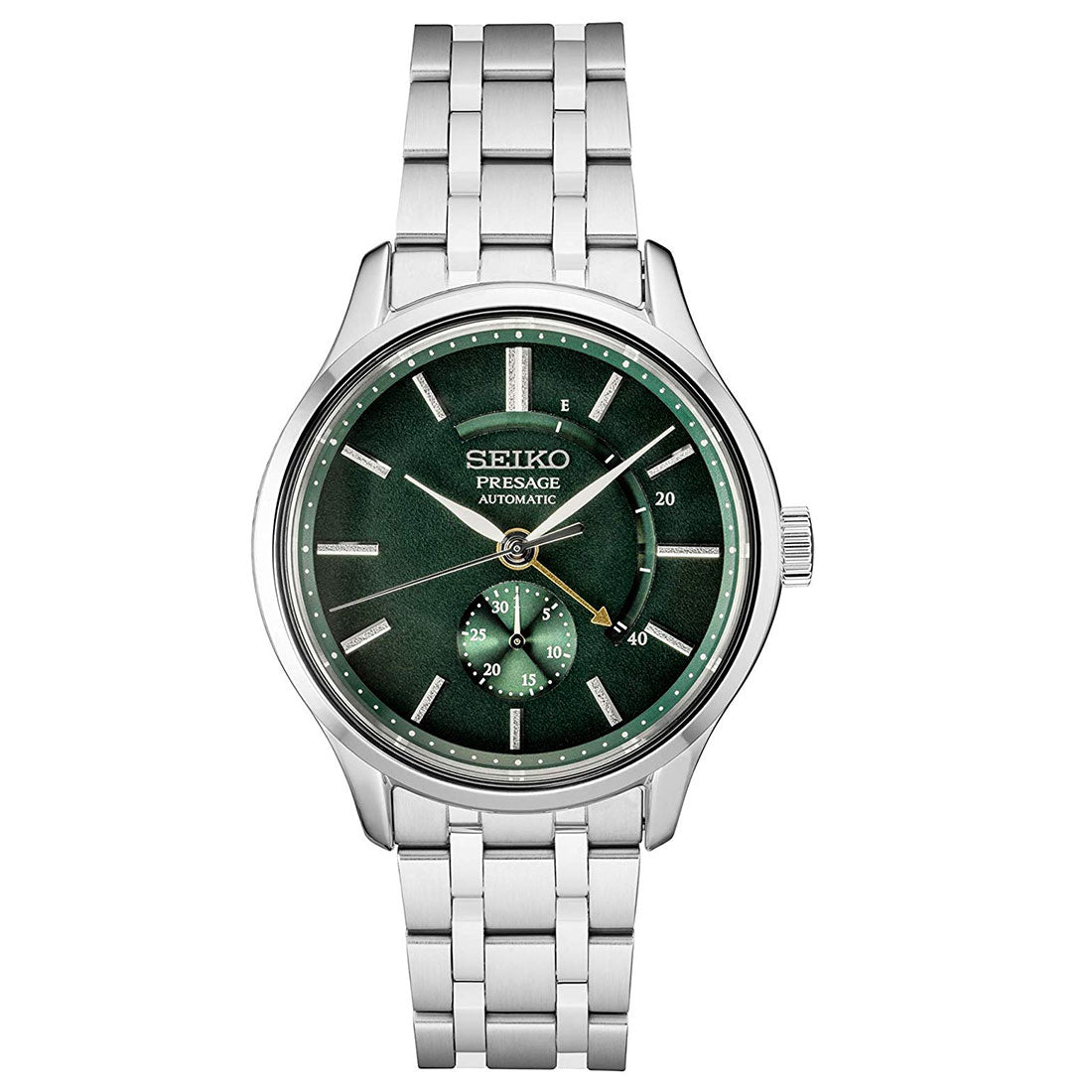 Seiko Zen Garden Presage SSA397 SSA397J1 SSA397J Green Dial Watch -Seiko