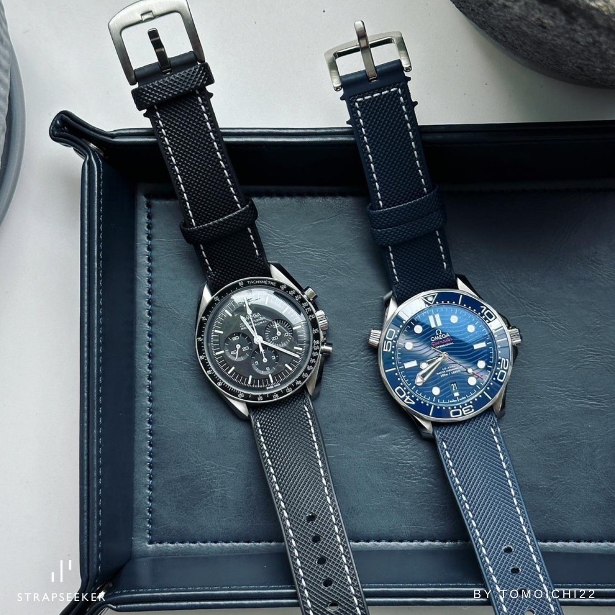 #color_Black Nylon White Stitch / Black FKM Rubber