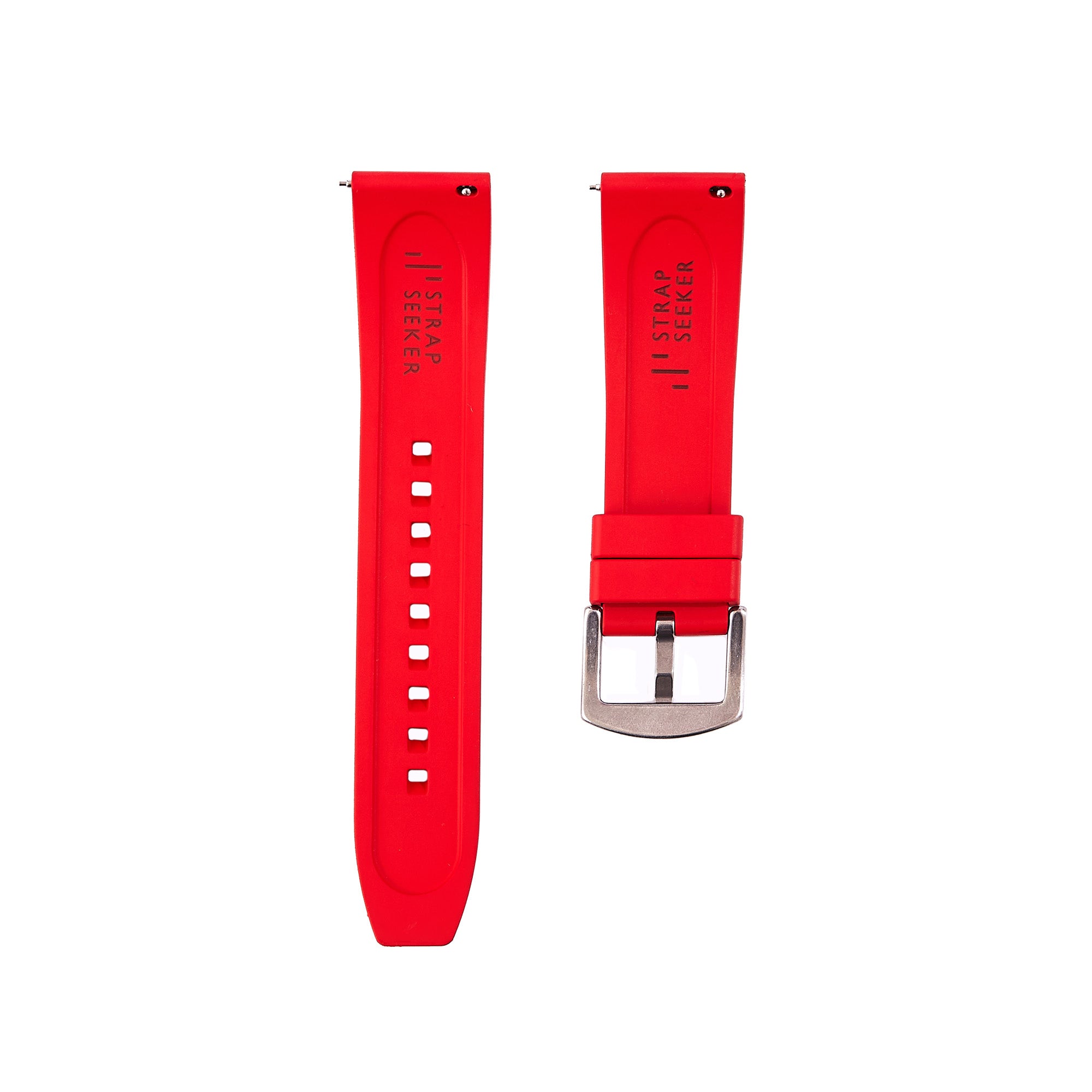 Elevated FKM Rubber Strap - Quick-Release – Red (2414)