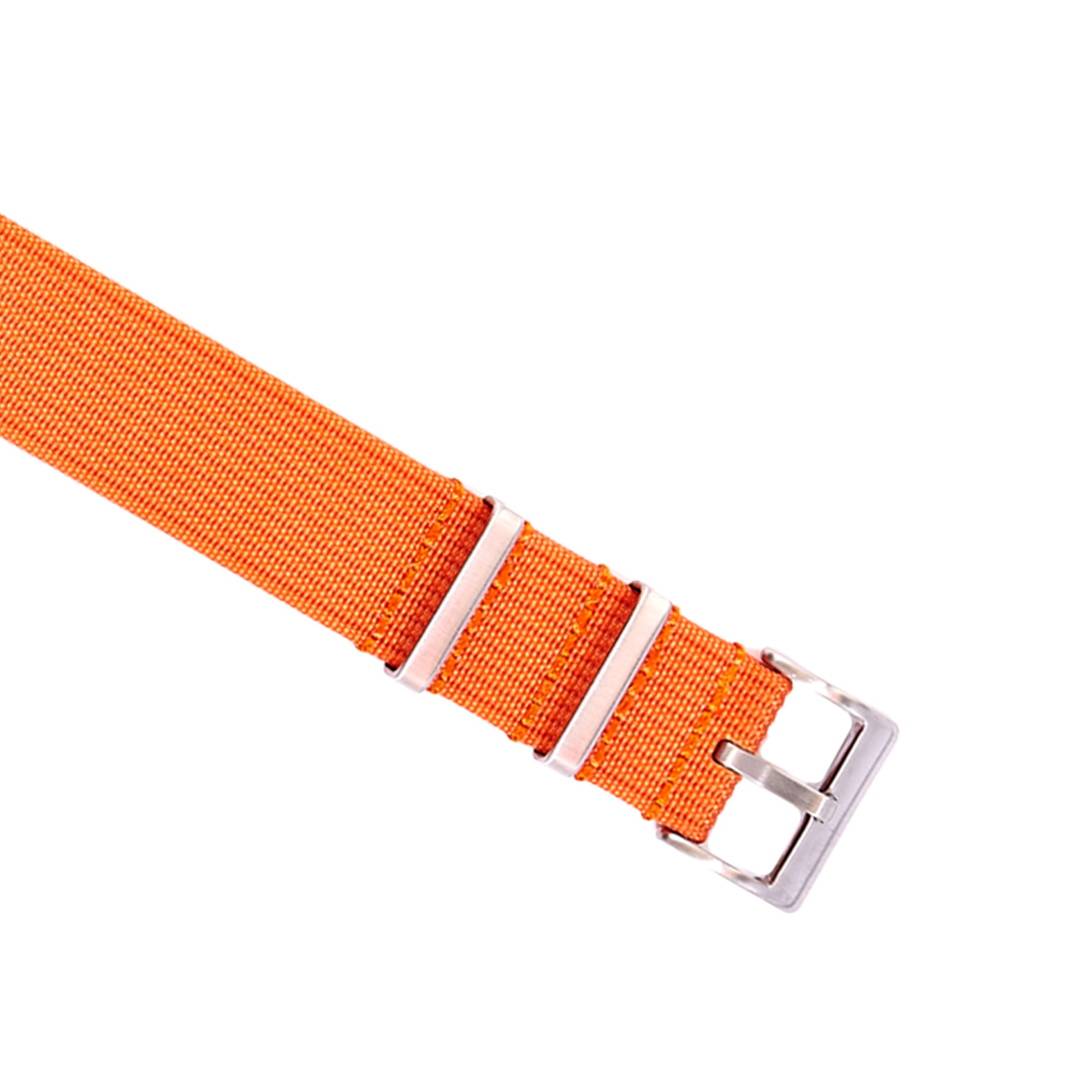 Ribbed Ballistic Nylon Strap - Orange