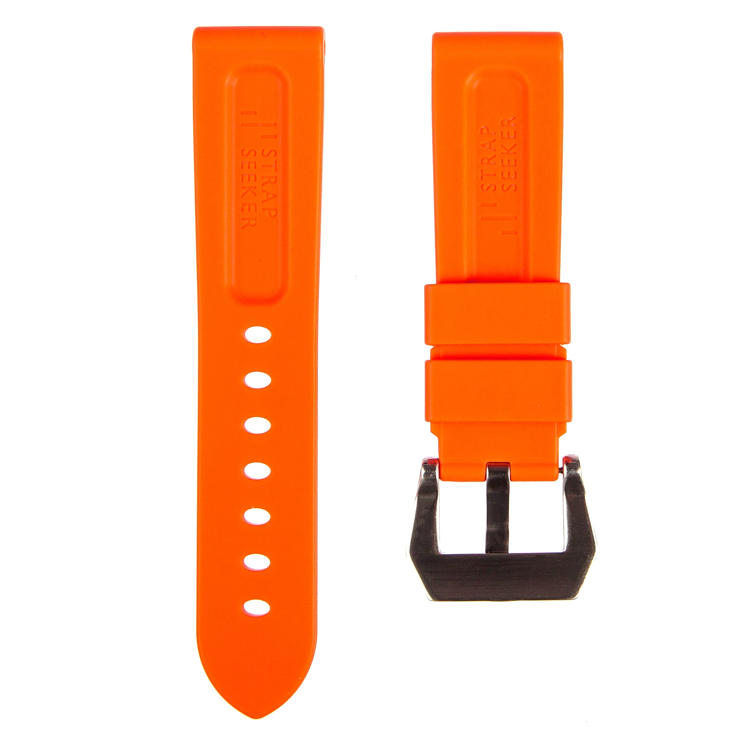 Pinnacle Premium Silicone Strap- Orange (2420)
