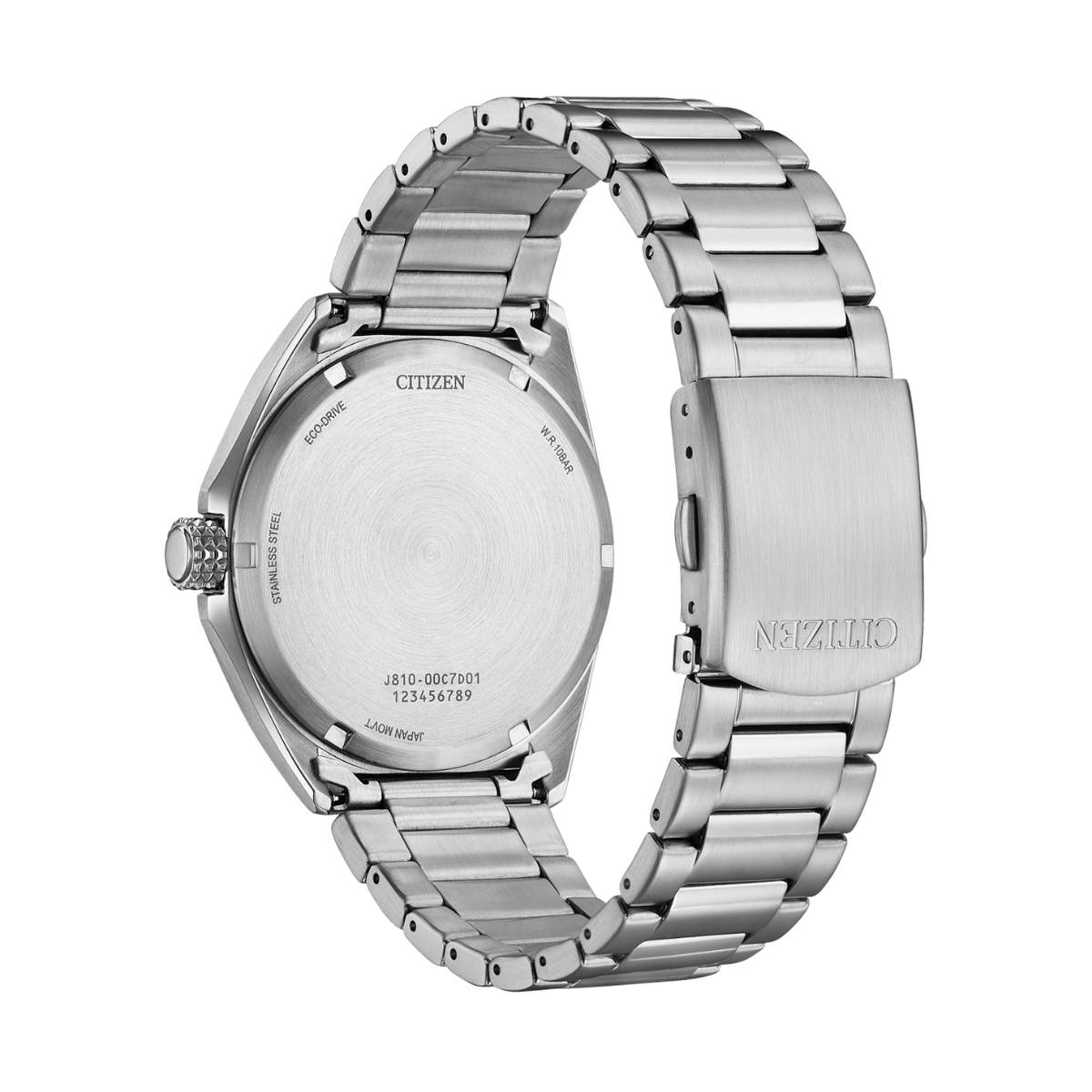 Citizen AW1571-76X Eco-Drive Sports: Green Dial Steel Bracelet