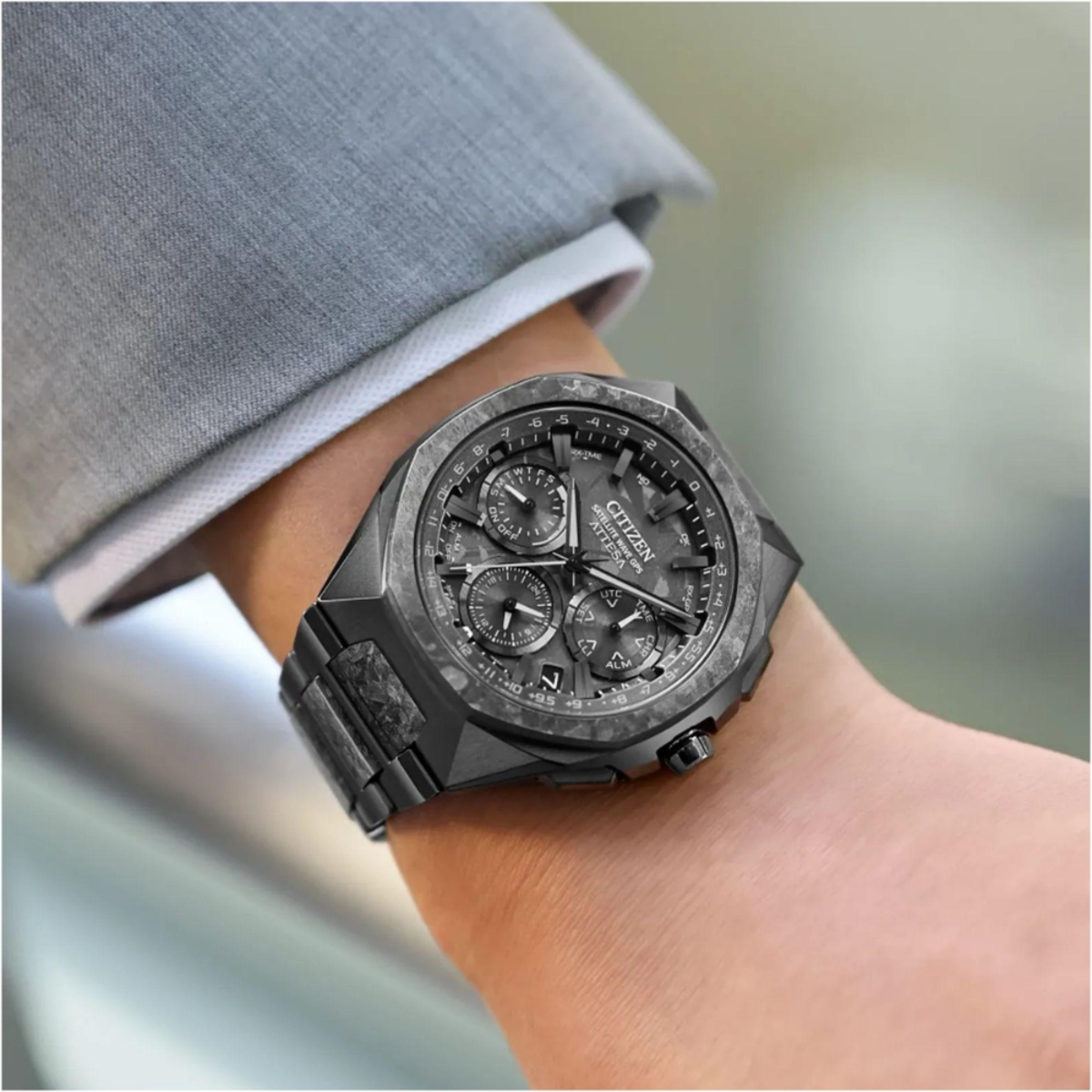 Citizen Attesa Satellite Wave GPS Recrystallized Limited Edition Watch CC4107-80H