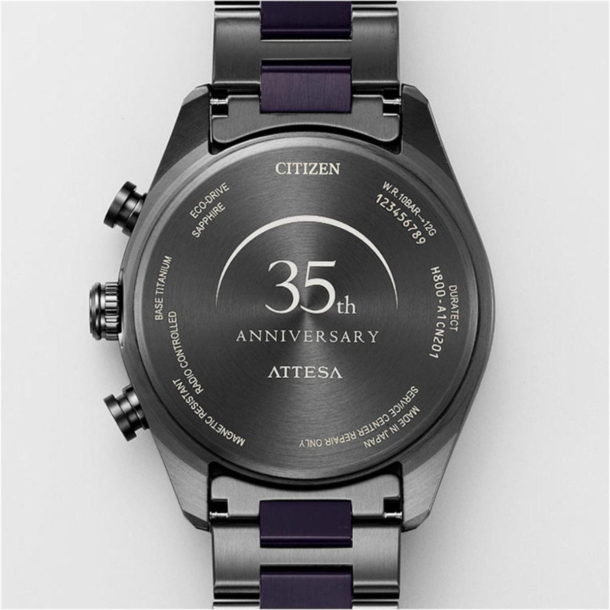 Citizen Attesa 35th Anniversary Super Titanium Limited Edition Watch AT8187-75E